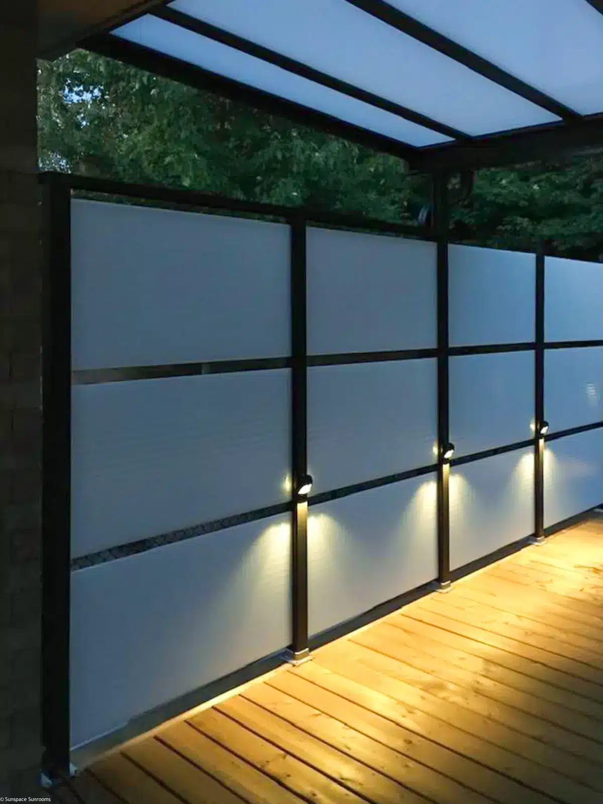 PRIVACY WALL sunspace Nipissing