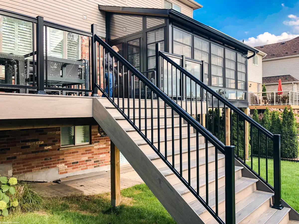 ALUMINUM PICKET RAILING sunspace Nipissing
